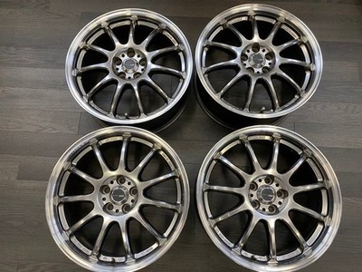 JDM WORK EMOTION 11R 17-inch wheels 4Book No Tires