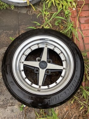 JDM WORK Equip 15-inch wheels and tire set 4H114.3 No Tires