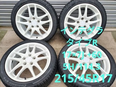 JDM Genuine Integra Type R 17x7J 5H/114.3 215/45R17 No Tires