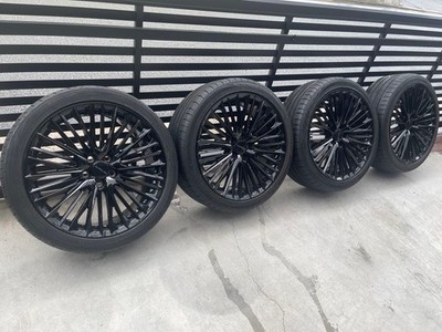 JDM WALD 20-inch aluminum wheels 4-inch WALD wheels with center caps n No Tires