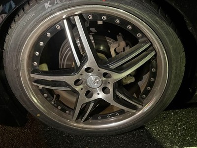 JDM Work Durandal 19 with spare tire No Tires