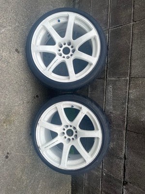 JDM work emotion XT7 18-9.5J＋12 2Book No Tires