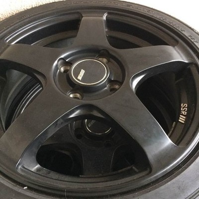 JDM SSR wheel tires included No Tires