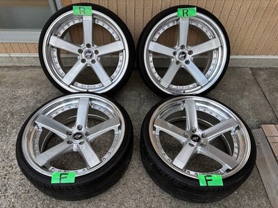 JDM WORK Gist ST2 20-inch wheel and tire set No Tires