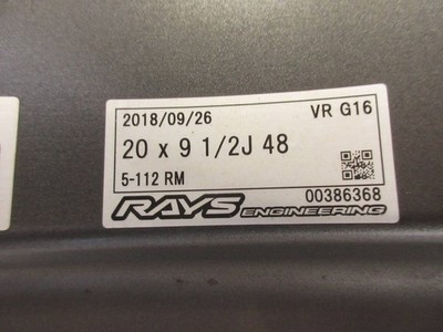 JDM RAYS Volk Racing G16 forginglightweight FORGED 20-inch 8.5J+36 9.5 No Tires - Image 9