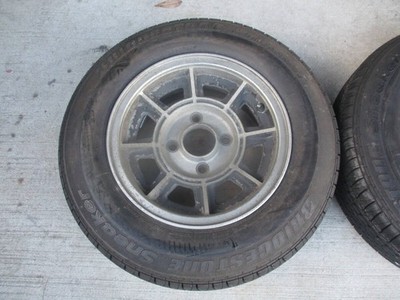 JDM Dunlop Topy 13-inch 2-wheel set PCD114.3 4-lug 6JJ OFF+15 185/70R1 No Tires - Image 2