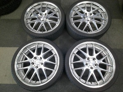 JDM WORK Lanvec LM7 19x7.5J +45 PCD114.3 5H 225/35R19 tires for Serena No Tires - Image 2