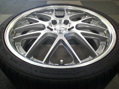 JDM WORK Lanvec LM7 19x7.5J +45 PCD114.3 5H 225/35R19 tires for Serena No Tires - Image 3