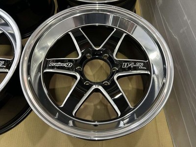 JDM Deep rim Project D D1SL aluminum wheels 18-inch 9.5j +25 offset bl No Tires - Image 2