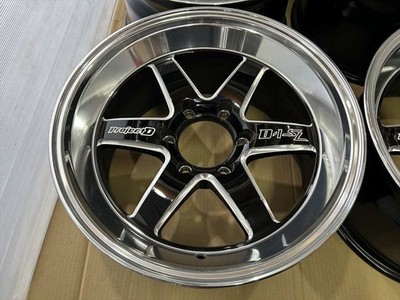 JDM Deep rim Project D D1SL aluminum wheels 18-inch 9.5j +25 offset bl No Tires - Image 3