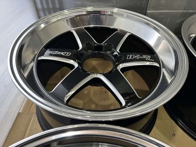 JDM Deep rim Project D D1SL aluminum wheels 18-inch 9.5j +25 offset bl No Tires - Image 4