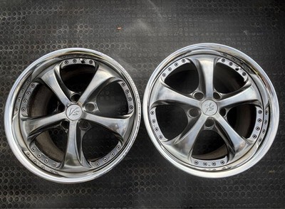 JDM WORK VS-KF black bar 18114.3 5-hole 8.5j +40 R disc 2Book VS KF No Tires