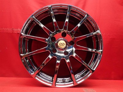 JDM Used ENKEI SC03 wheels 4-wheel 8J 17x114.3 bolt pattern 5x114 bolt No Tires - Image 6