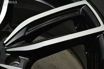 JDM Brilled Groove Kelleners Jr GF5 17-inch 7.5J +52 PCD112 Michelin X No Tires - Image 9