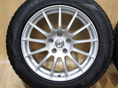 JDM B593 WEDS IRVINE F01 17x7.5J+27 PCD112 66.6" Hub Pirelli Runflat 2 No Tires - Image 2