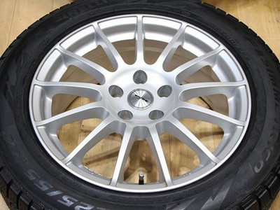 JDM B593 WEDS IRVINE F01 17x7.5J+27 PCD112 66.6" Hub Pirelli Runflat 2 No Tires - Image 4