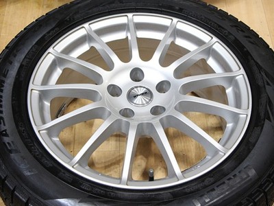 JDM B593 WEDS IRVINE F01 17x7.5J+27 PCD112 66.6" Hub Pirelli Runflat 2 No Tires - Image 5