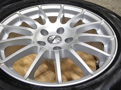 JDM B593 WEDS IRVINE F01 17x7.5J+27 PCD112 66.6" Hub Pirelli Runflat 2 No Tires - Image 7