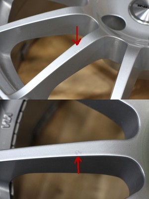 JDM B593 WEDS IRVINE F01 17x7.5J+27 PCD112 66.6" Hub Pirelli Runflat 2 No Tires - Image 10