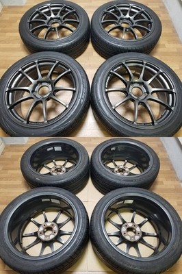 JDM Rare 188.5J +51 PCD114.3 ADVAN Racing RZ WRX STI VAB GVB GRB S4 VA No Tires - Image 6