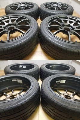 JDM Rare 188.5J +51 PCD114.3 ADVAN Racing RZ WRX STI VAB GVB GRB S4 VA No Tires - Image 8