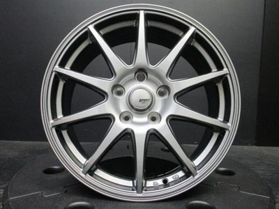 JDM Sport Abelia 7J-17+53 114.3 Gunmetal wheels with Goodyear IceNavi No Tires - Image 3