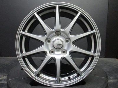 JDM Sport Abelia 7J-17+53 114.3 Gunmetal wheels with Goodyear IceNavi No Tires - Image 6