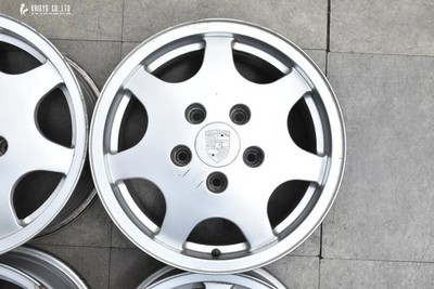 JDM Porsche Type 964 911 Carrera OEM 16in 6J +52.3 8J +52.3 PCD130 9 No Tires - Image 6