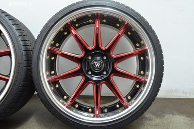 JDM KUHL VERZ KCV-05 18-inch 8J +38 PCD100 Falken Zenith FK510 215/35R No Tires - Image 6