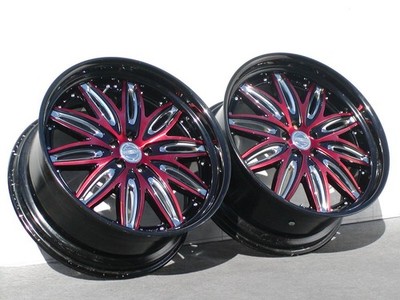 JDM Custom-made deep rims out of production PCD100-5H WORK Lustare RT1 No Tires - Image 2