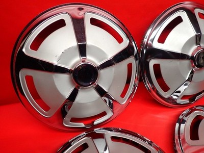 JDM NISSAN DATSUN Genuine 12" Wheel Caps Set of 4 for Sunny B110 310 S No Tires - Image 4