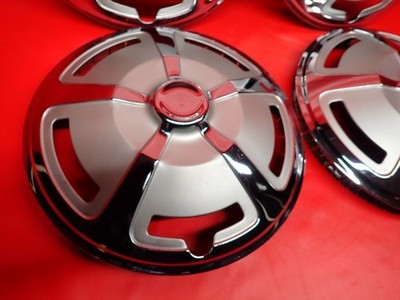 JDM NISSAN DATSUN Genuine 12" Wheel Caps Set of 4 for Sunny B110 310 S No Tires - Image 7
