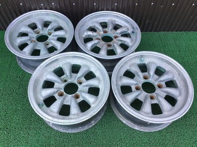 JDM MAGROAD 14 Wheels 6JJ +20 114.3 4H 4Book Old Car 391807 No Tires