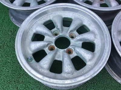 JDM MAGROAD 14 Wheels 6JJ +20 114.3 4H 4Book Old Car 391807 No Tires - Image 4