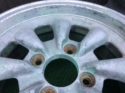 JDM MAGROAD 14 Wheels 6JJ +20 114.3 4H 4Book Old Car 391807 No Tires - Image 6