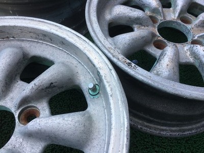 JDM MAGROAD 14 Wheels 6JJ +20 114.3 4H 4Book Old Car 391807 No Tires - Image 8