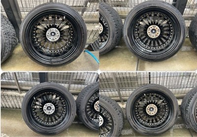 JDM Weds Kranze Wilhelm 3-piece full custom 19-inch 9j +35 PCD114.3<br No Tires - Image 2