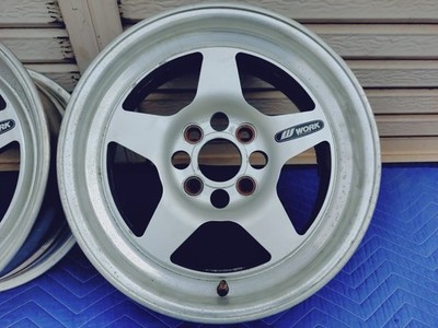 JDM WORK/work/CR01/Meister/4-100/6.5J+20//Civic/Ferio/Shuttle/CR-X/EF/ No Tires - Image 2
