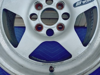 JDM WORK/work/CR01/Meister/4-100/6.5J+20//Civic/Ferio/Shuttle/CR-X/EF/ No Tires - Image 4