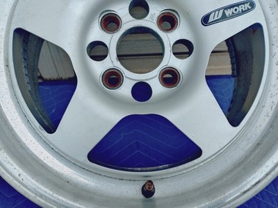 JDM WORK/work/CR01/Meister/4-100/6.5J+20//Civic/Ferio/Shuttle/CR-X/EF/ No Tires - Image 5