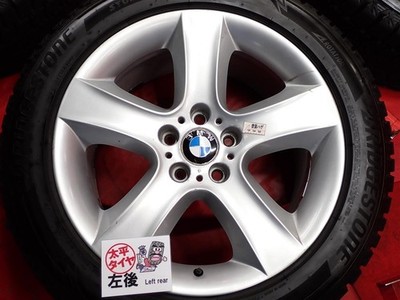 JDM Set of 4 BMW X5 E70 Genuine 5-Spoke Aluminum Wheels 9J +48 PCD120 No Tires - Image 7