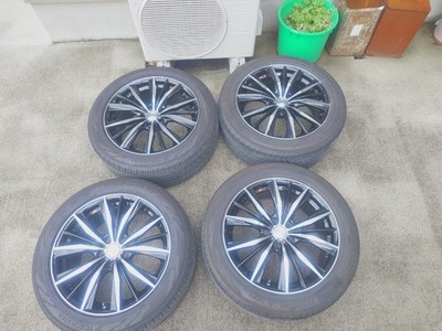 JDM Weds LeonisVX 18-inch 4-Wheel Set 8J Offset +42 18-inch Tires with No Tires