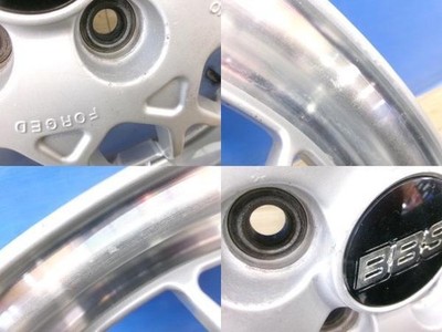 JDM Used genuine Subaru BBS 4Book wheels 166.5J ET55 5H-100 hub diamet No Tires - Image 4