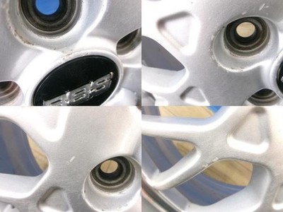 JDM Used genuine Subaru BBS 4Book wheels 166.5J ET55 5H-100 hub diamet No Tires - Image 5