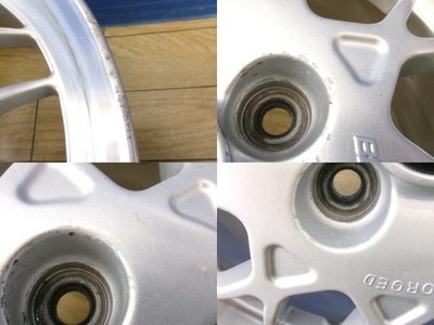 JDM Used genuine Subaru BBS 4Book wheels 166.5J ET55 5H-100 hub diamet No Tires - Image 6