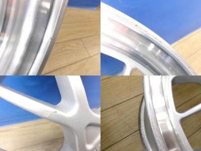 JDM Used genuine Subaru BBS 4Book wheels 166.5J ET55 5H-100 hub diamet No Tires - Image 7