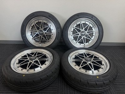 JDM WORK EQUIP03 work Equip14X5.0J/ET+42/4H-100BS Adrenalin RE005 165/ No Tires