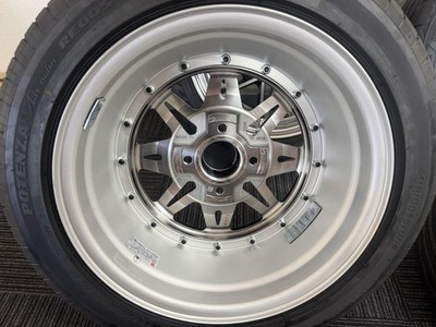 JDM WORK EQUIP03 work Equip14X5.0J/ET+42/4H-100BS Adrenalin RE005 165/ No Tires - Image 3