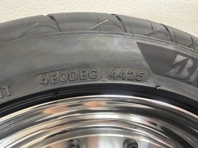 JDM WORK EQUIP03 work Equip14X5.0J/ET+42/4H-100BS Adrenalin RE005 165/ No Tires - Image 7