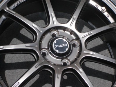 JDM RAYS Gravillage Its 57G PCD100-4 7J+50 Aqua Roadster Fit Swift Sie No Tires - Image 4